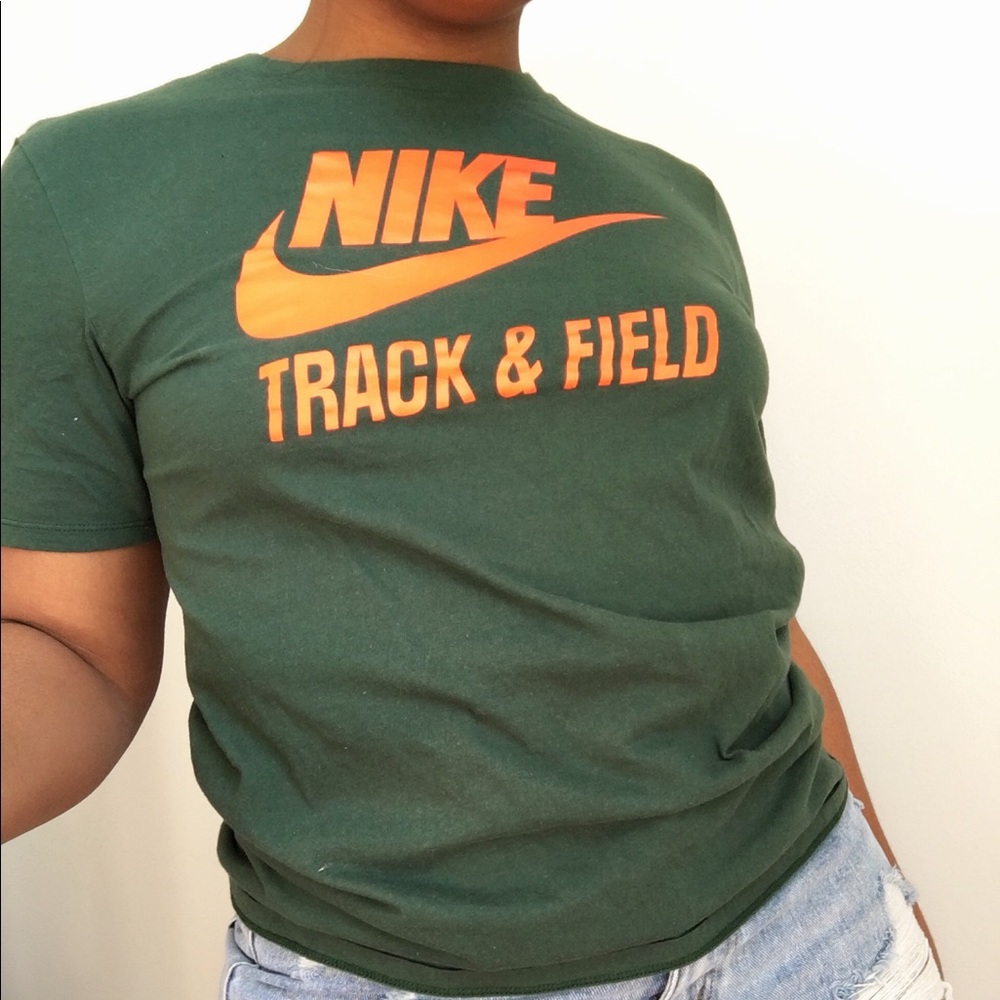 Nike track and field t shirt